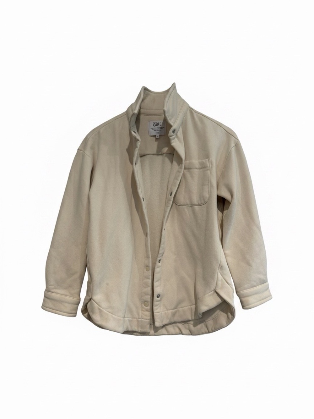 Athleta Cream Jean-Style Jacket for Kids